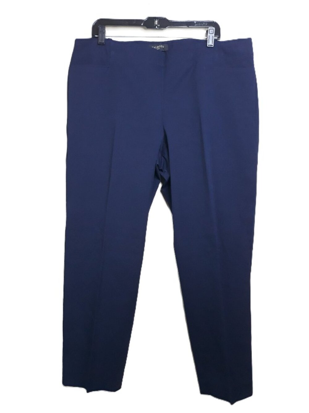NEW Talbots Heritage Pants Navy Blue 16W Tailored Preppy Office